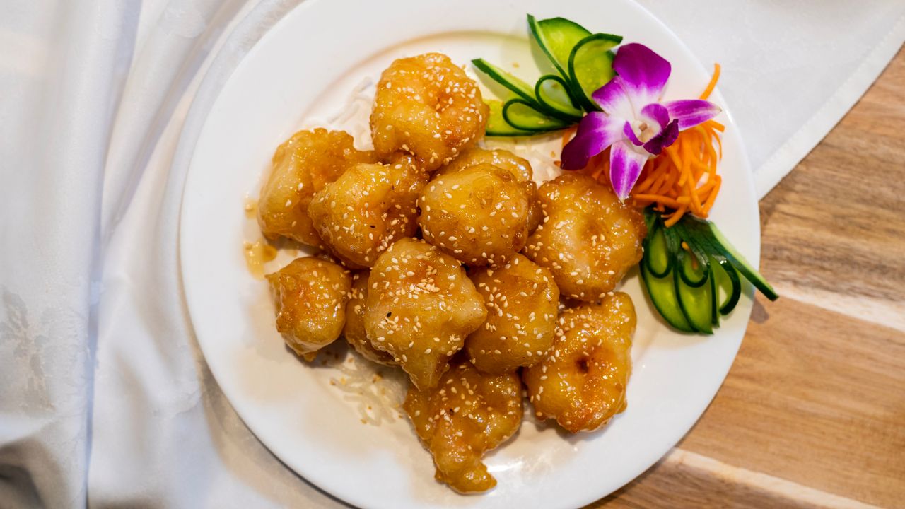 Honey King Prawns