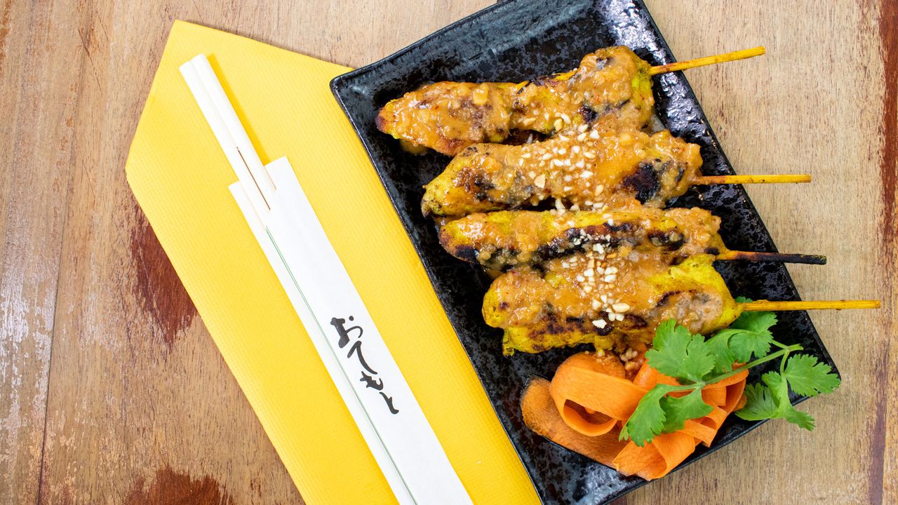 Chicken Satay Skewers (4)
