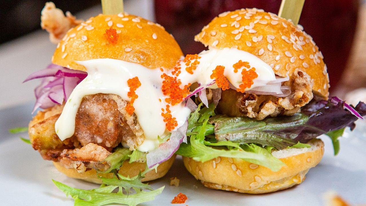 Soft Shell Mini Burger(2pcs)