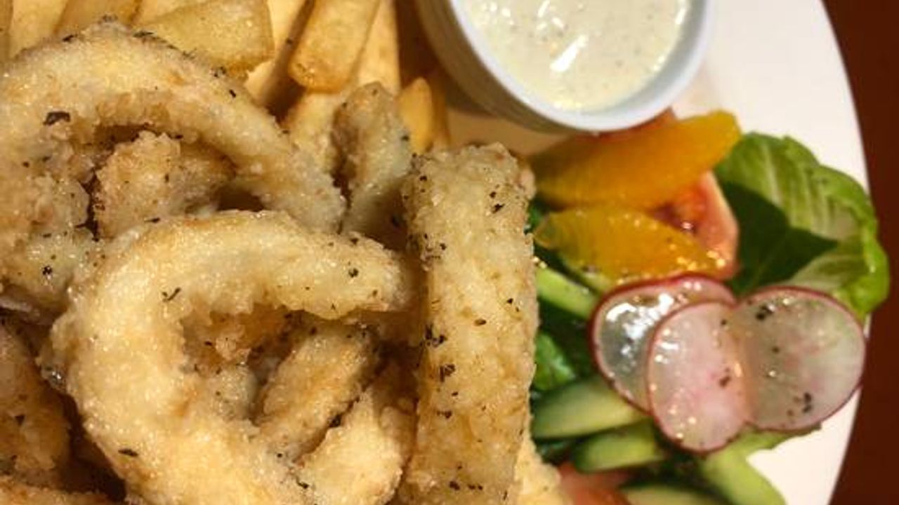 Lemon Pepper Calamari