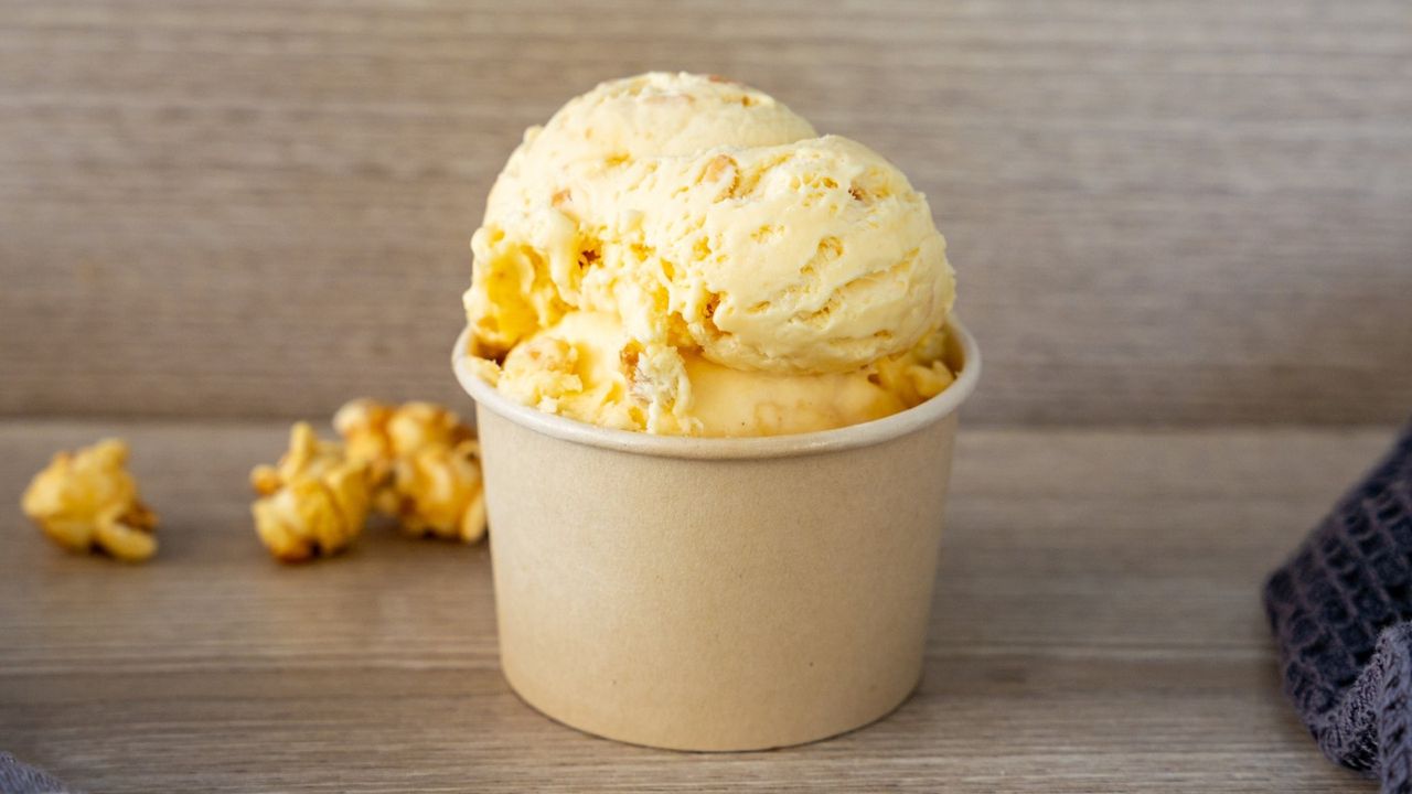Macadamia Praline Ice Cream Tub (Gf)