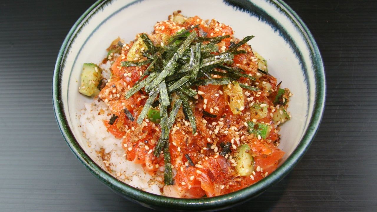 Salmon Poke Don
