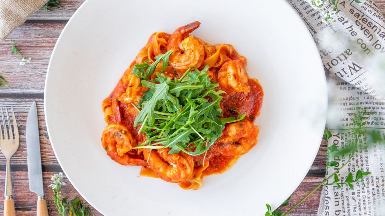 Fettuccine alla Gamberi