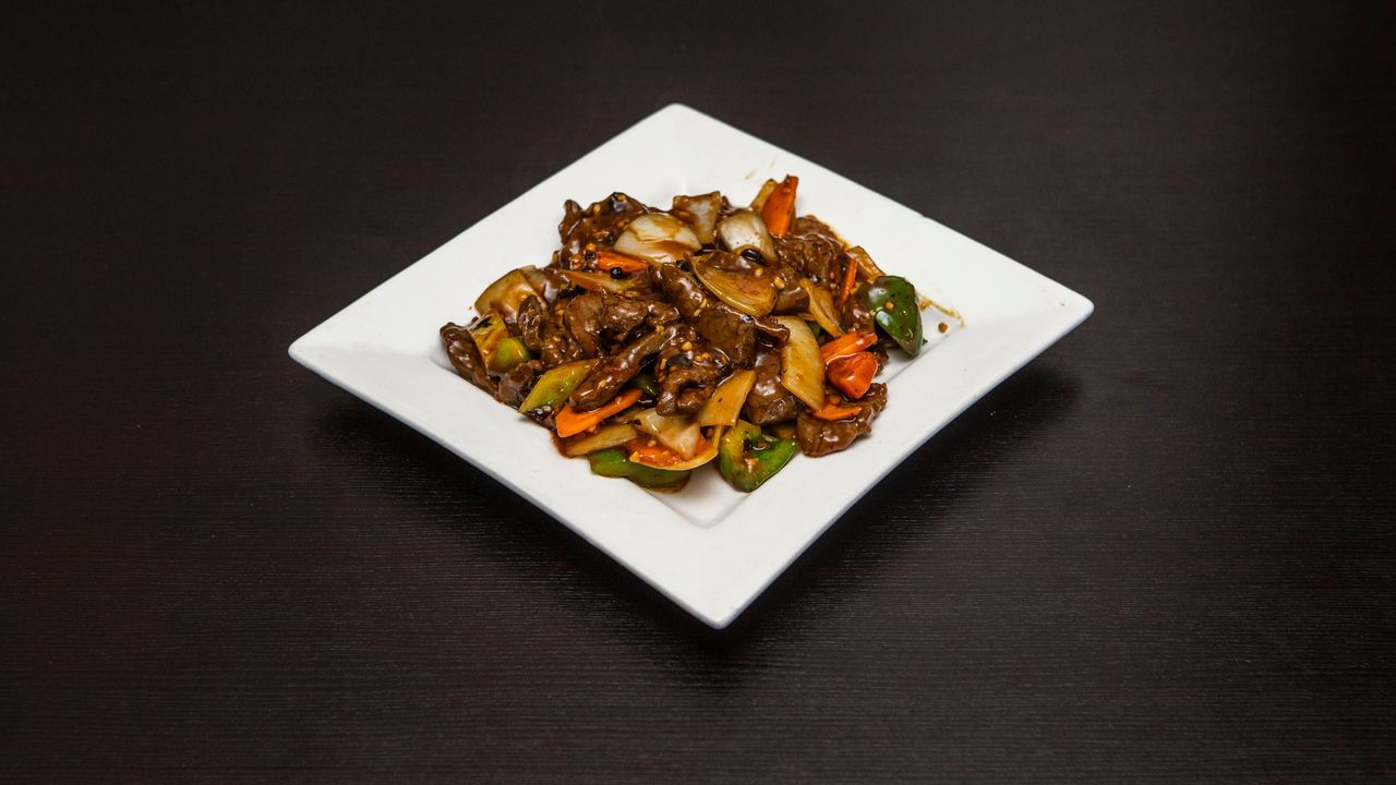 Stir-Fried Beef in Black Bean Sauce