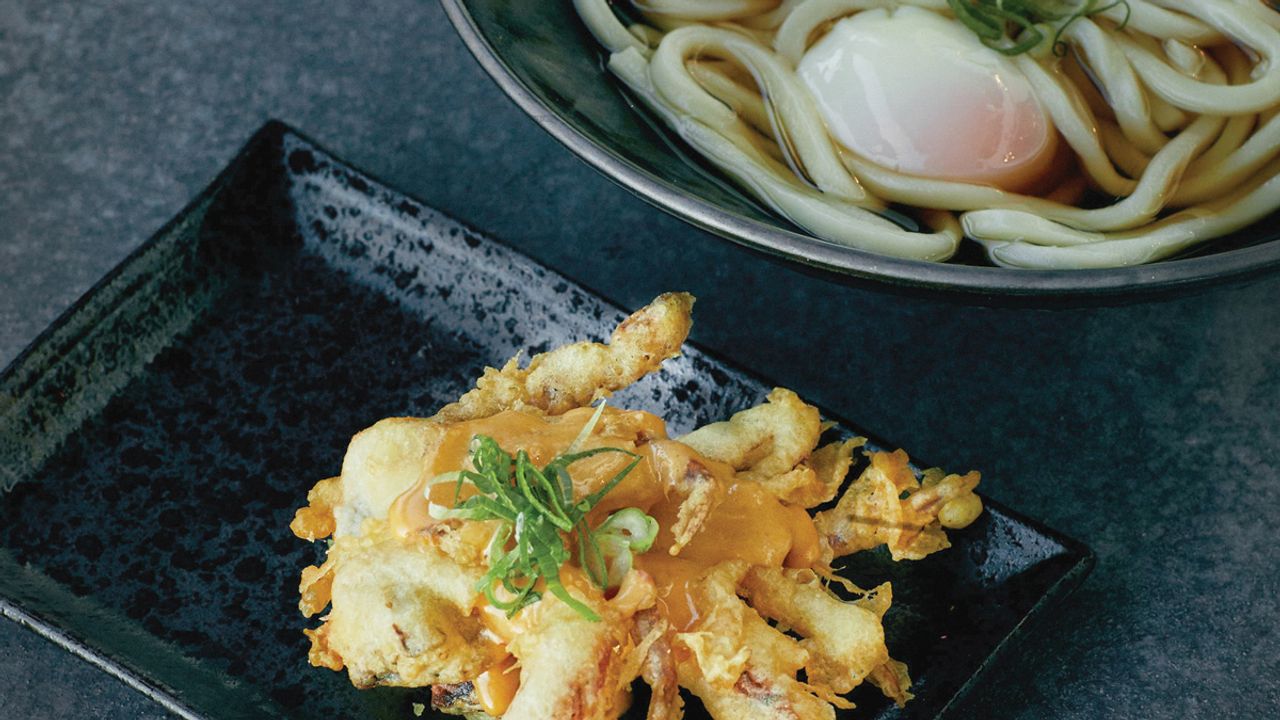 Soft Shell Crab Udon