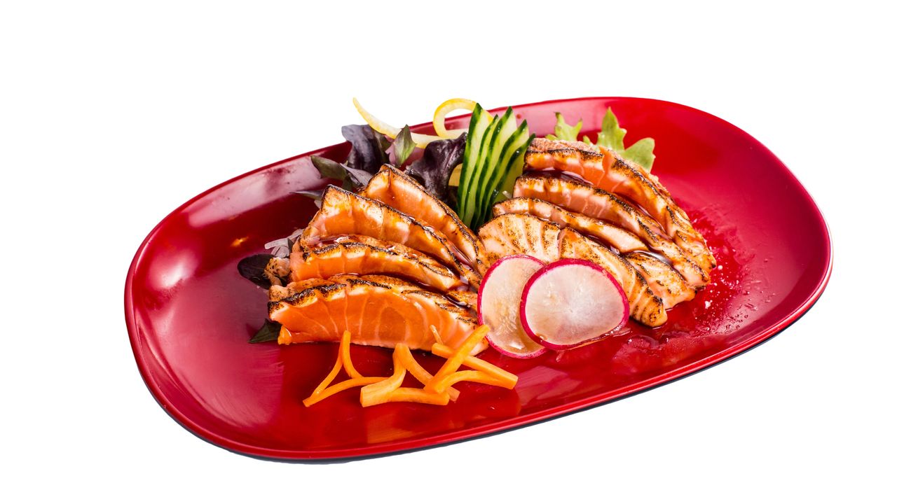 Seared Salmon Sashimi
