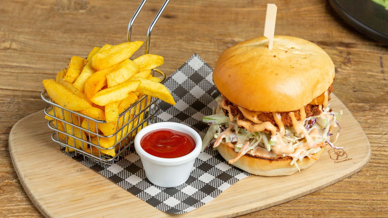 Louisiana Fried Chicken Burger