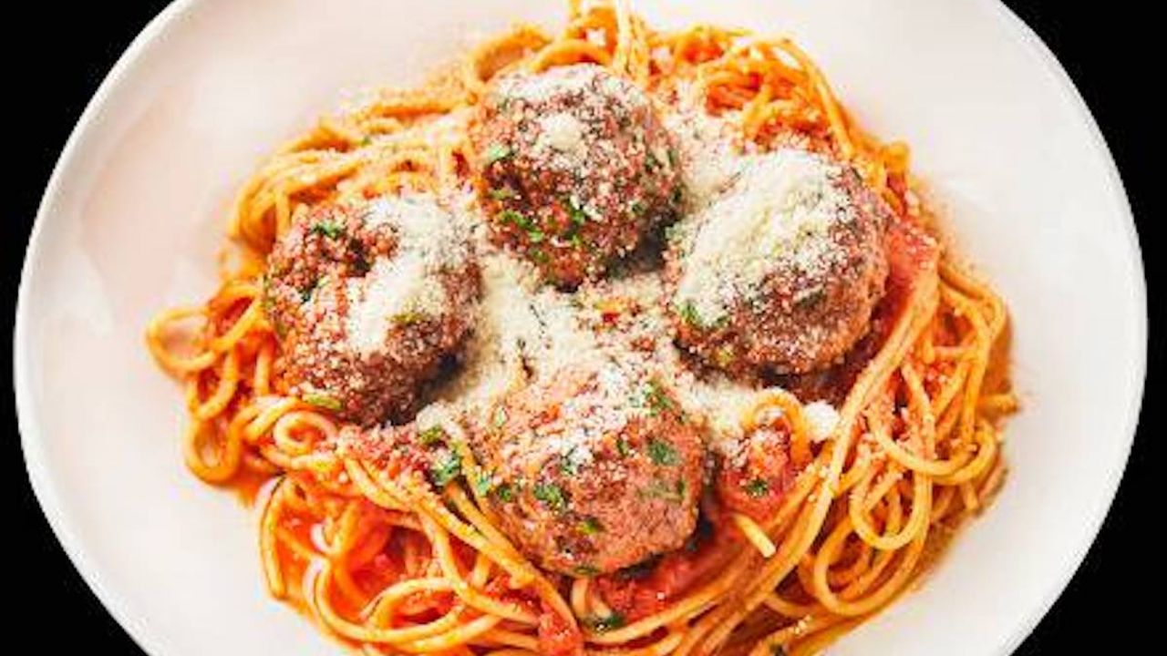 Main Spaghetti and Meatballs (7568 kJ)