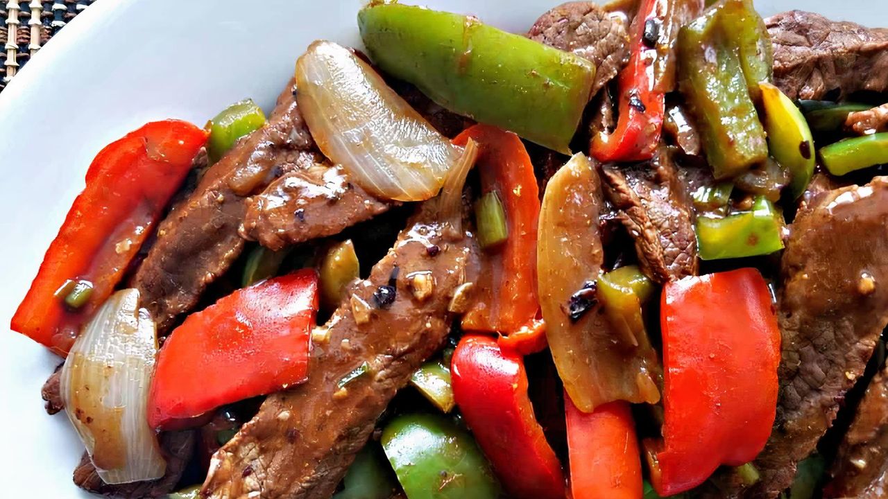 T28. Black Bean Beef