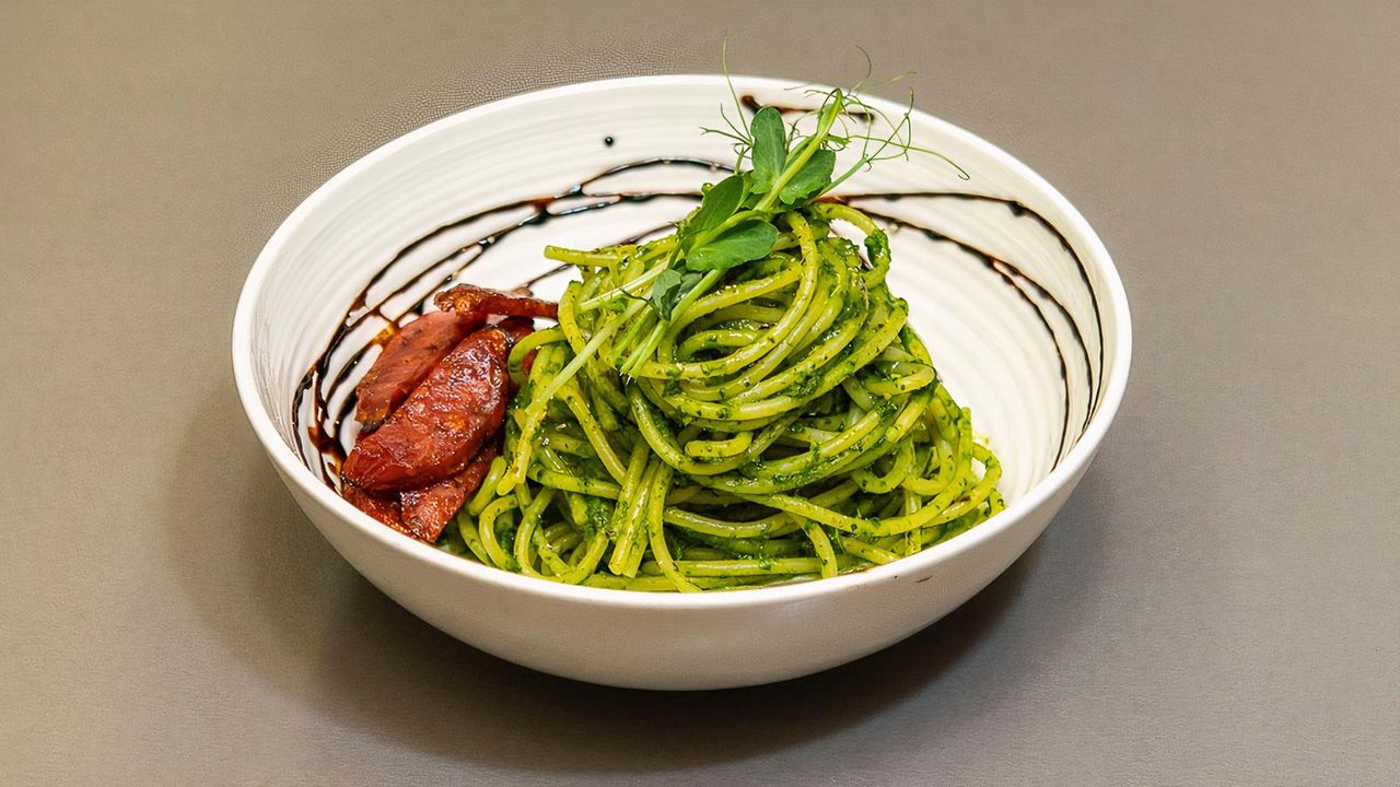 Kale Pesto with Cacciatore