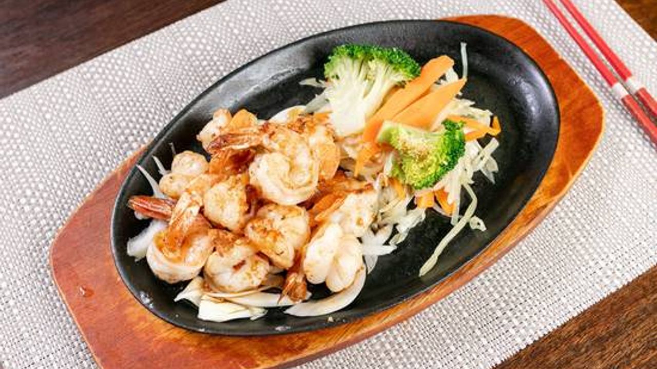 Garlic Prawn Teppanyaki