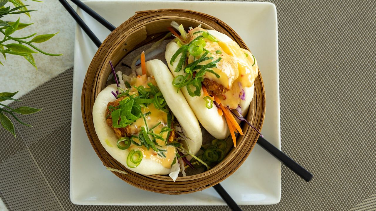 Japanese Karaage Chicken Bao Bao