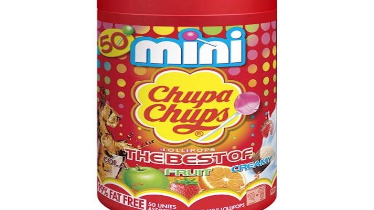 Chupa Chups Best of Mini's Tub 50's
