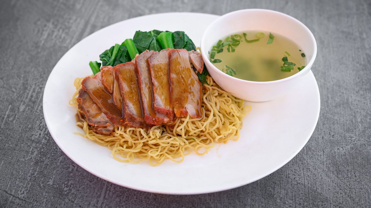 Egg Noodle BBQ Pork