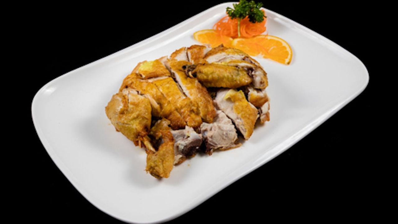 Malaysian Kampong Crispy Skin Chicken