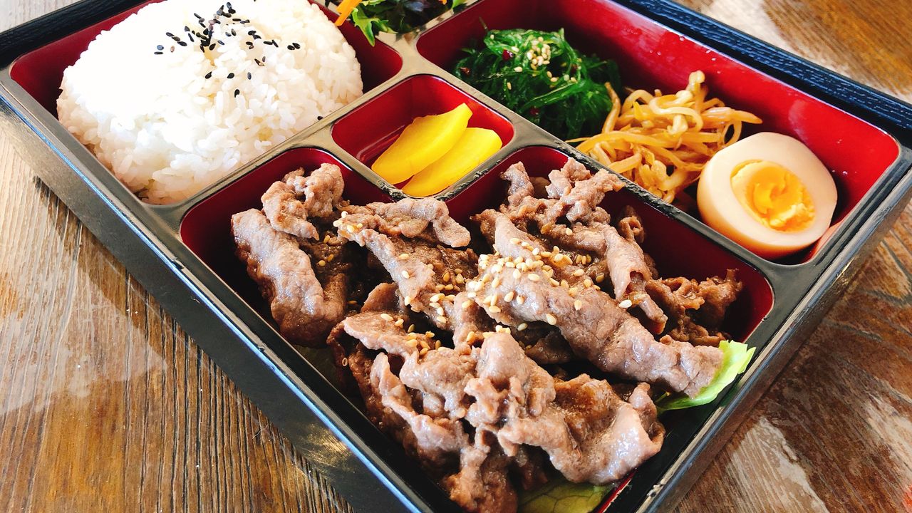 BBQ Beef Bento