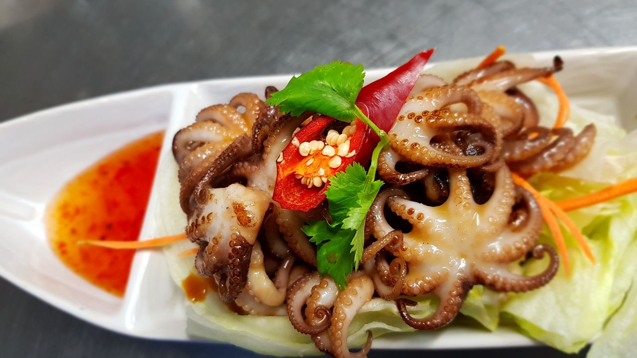 17. BBQ Octopus