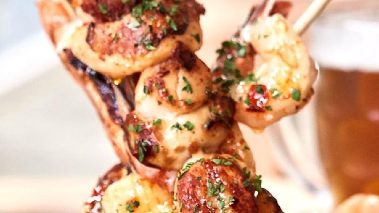 Scallop Skewer