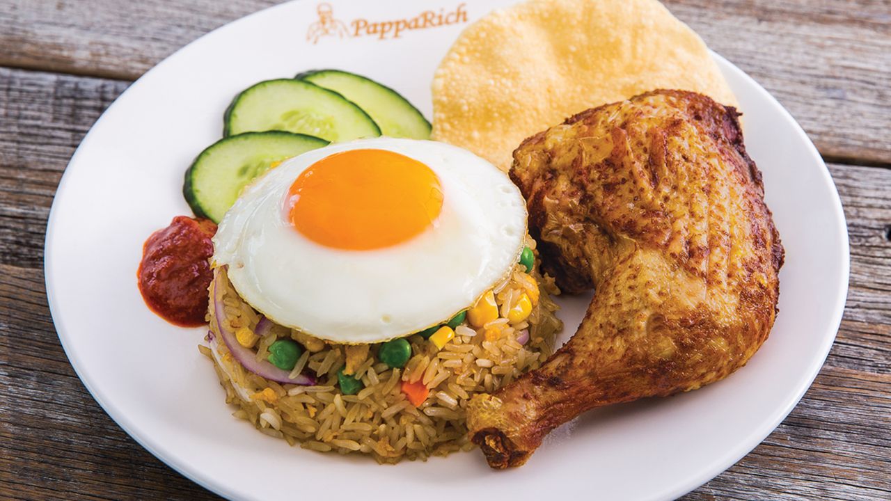 R02 Pappa Special Nasi Goreng with Fried Chicken