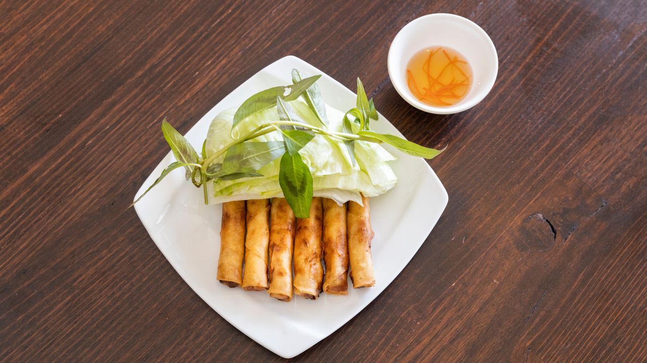 Tofu and Veg Spring Rolls