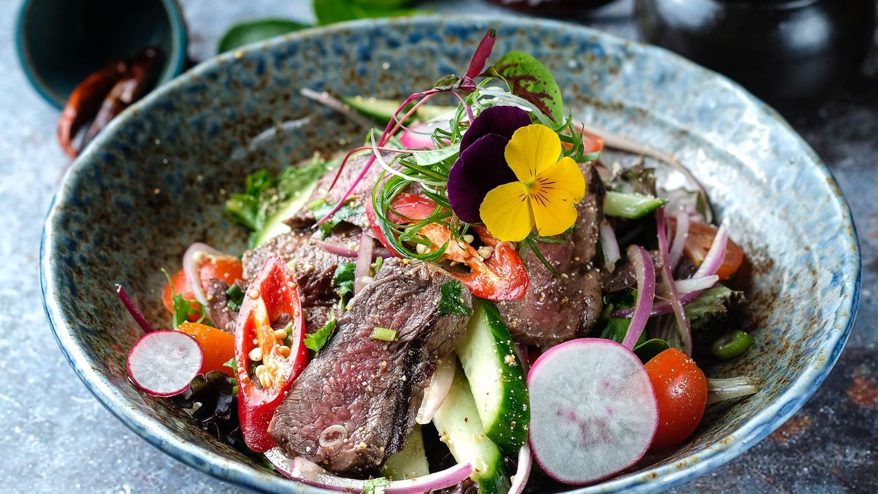 Thai Beef Salad (Spicy)