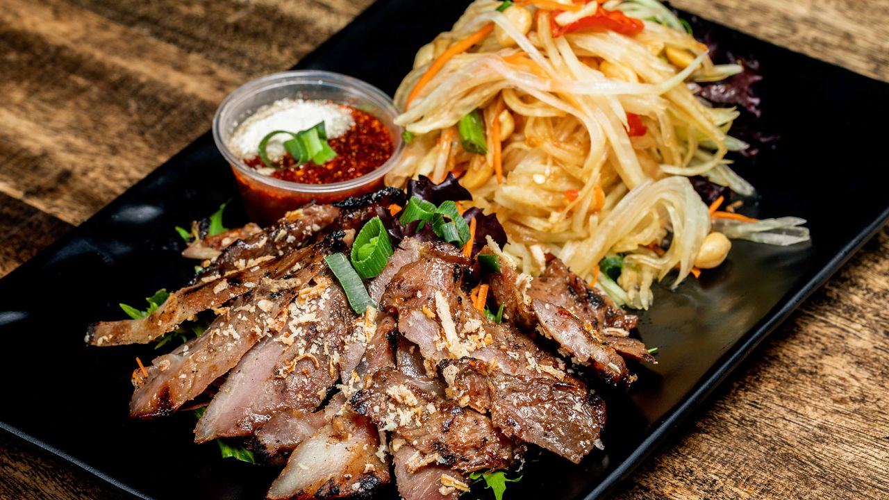 Thai Grill Pork (Khor Moo Yang) (Mild)
