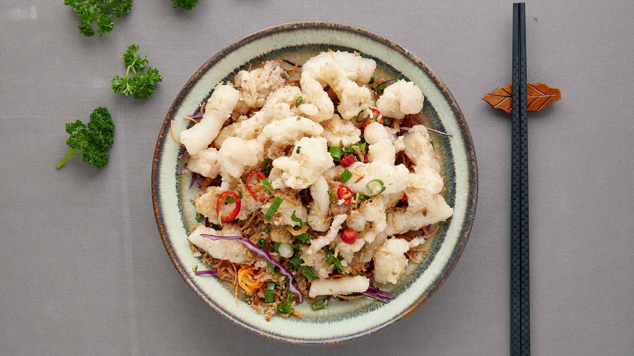 椒鹽鲜魷 Calamari with Chilli and Salt