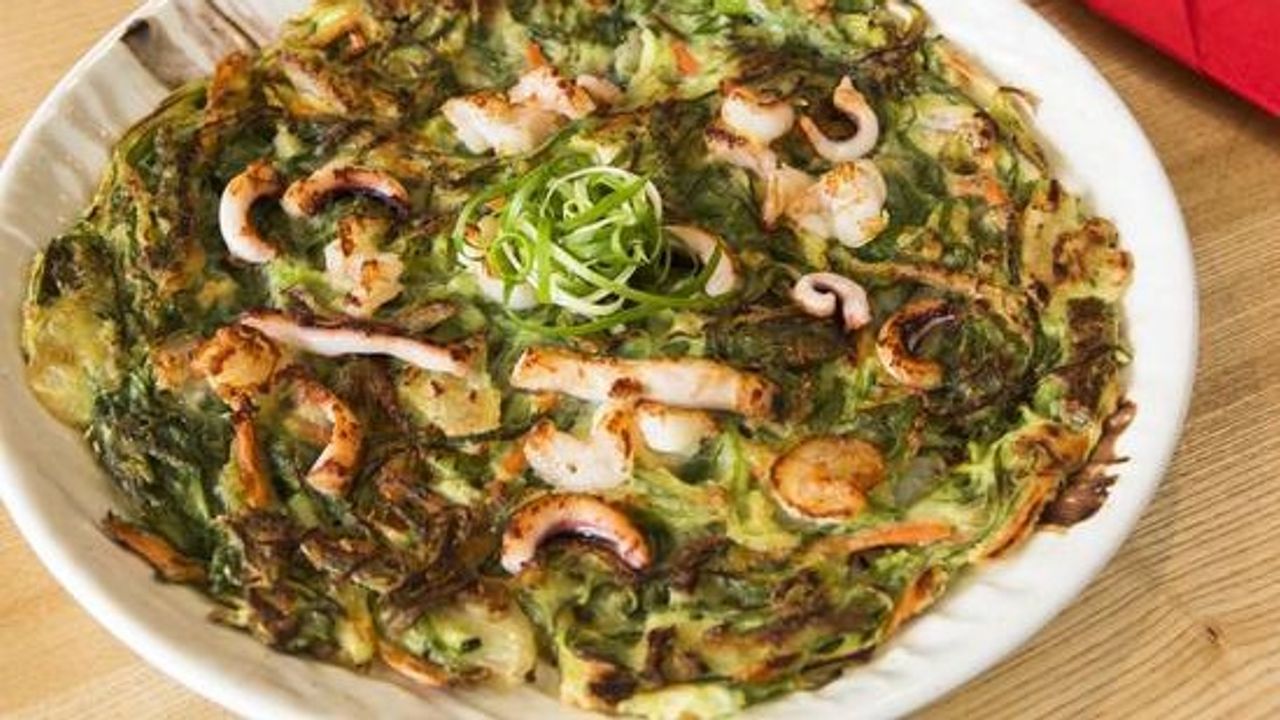 Spring Onion Pancake