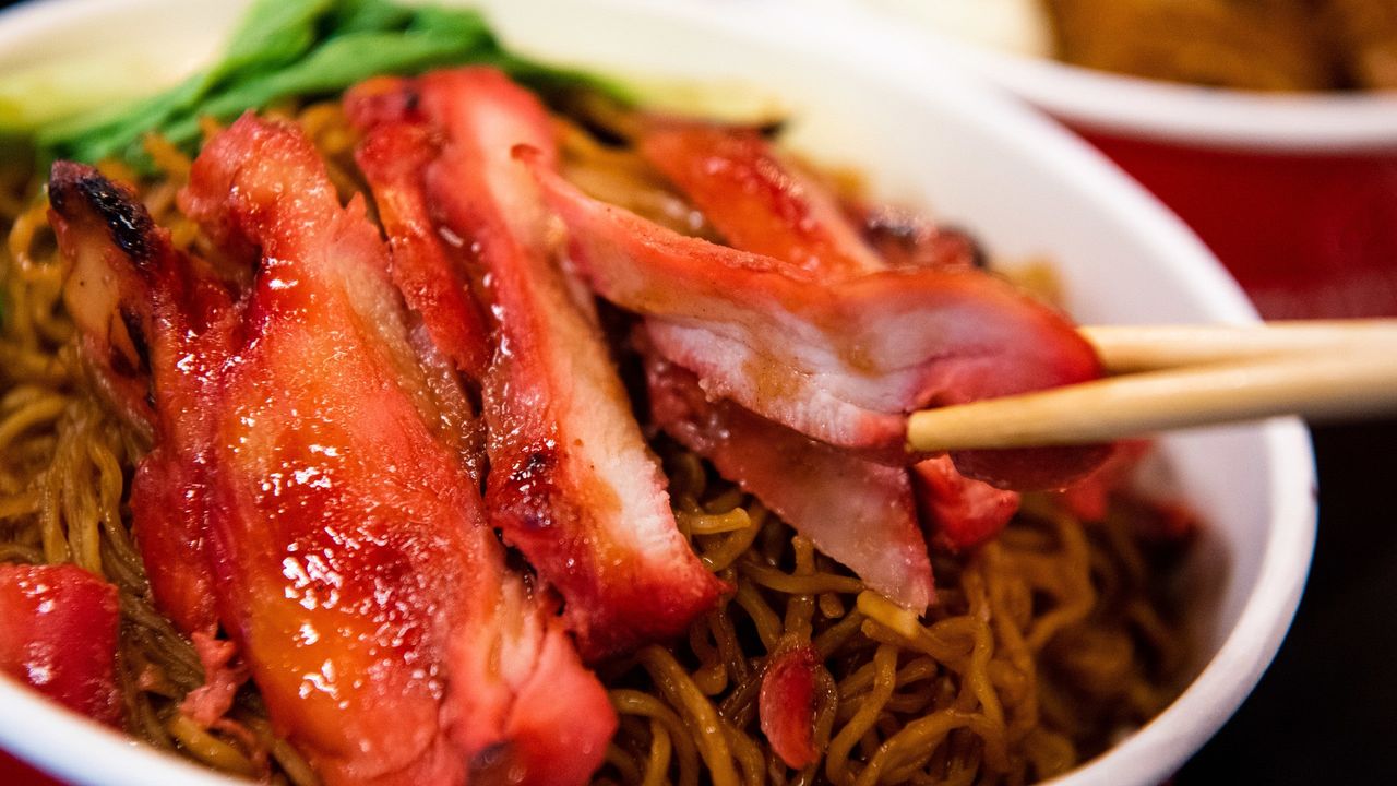 BBQ Chicken Noodles (Dry)