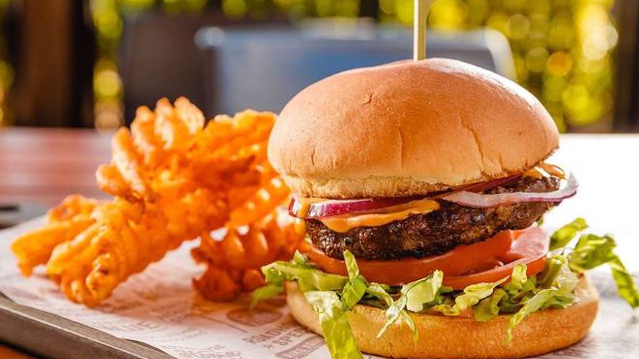 Grass Fed Beef Cheeseburger