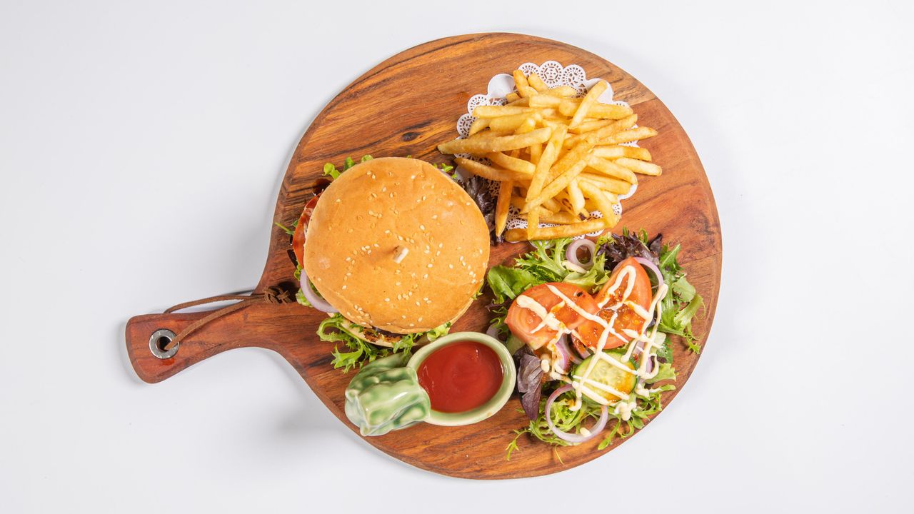 Grappa Chicken Burger