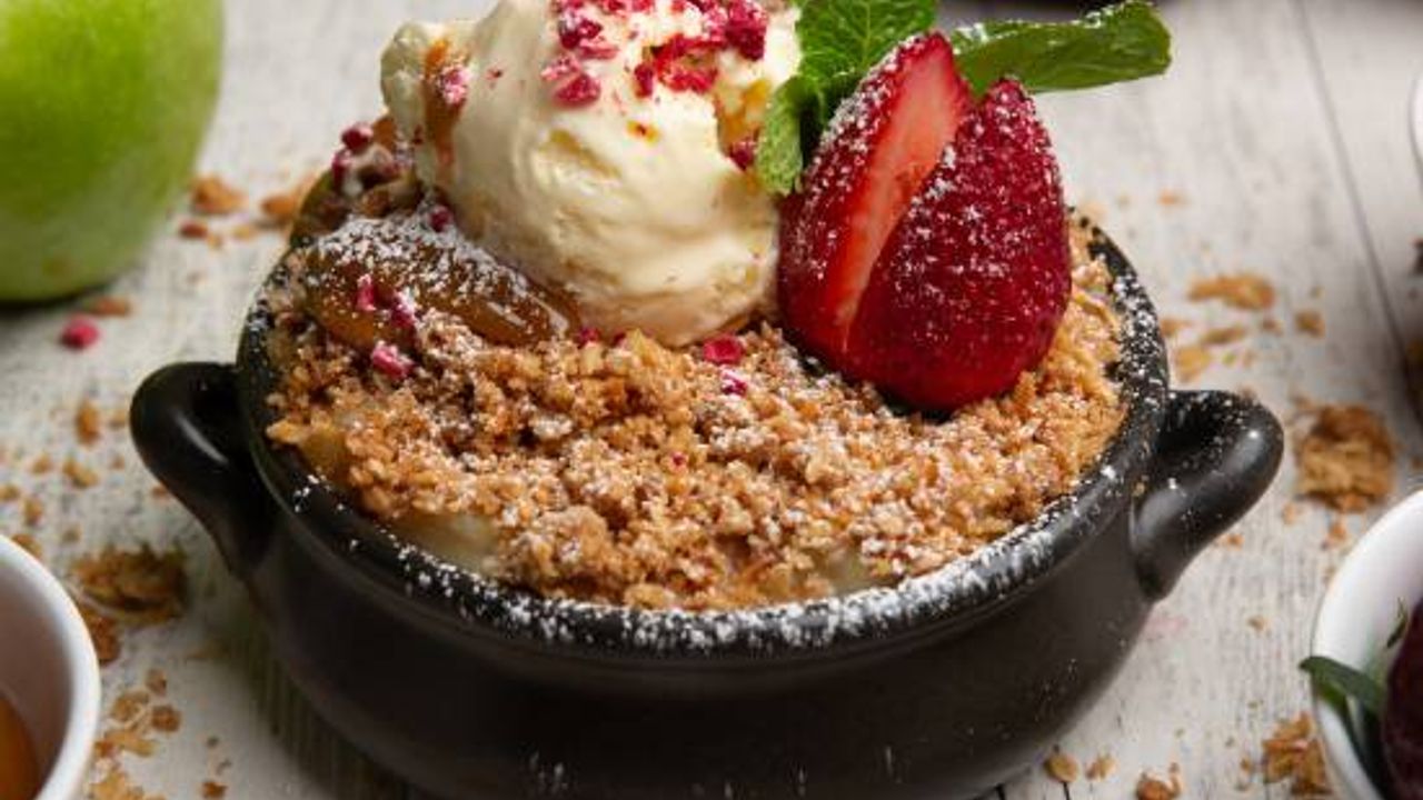 Apple Crumble Pie Bowl