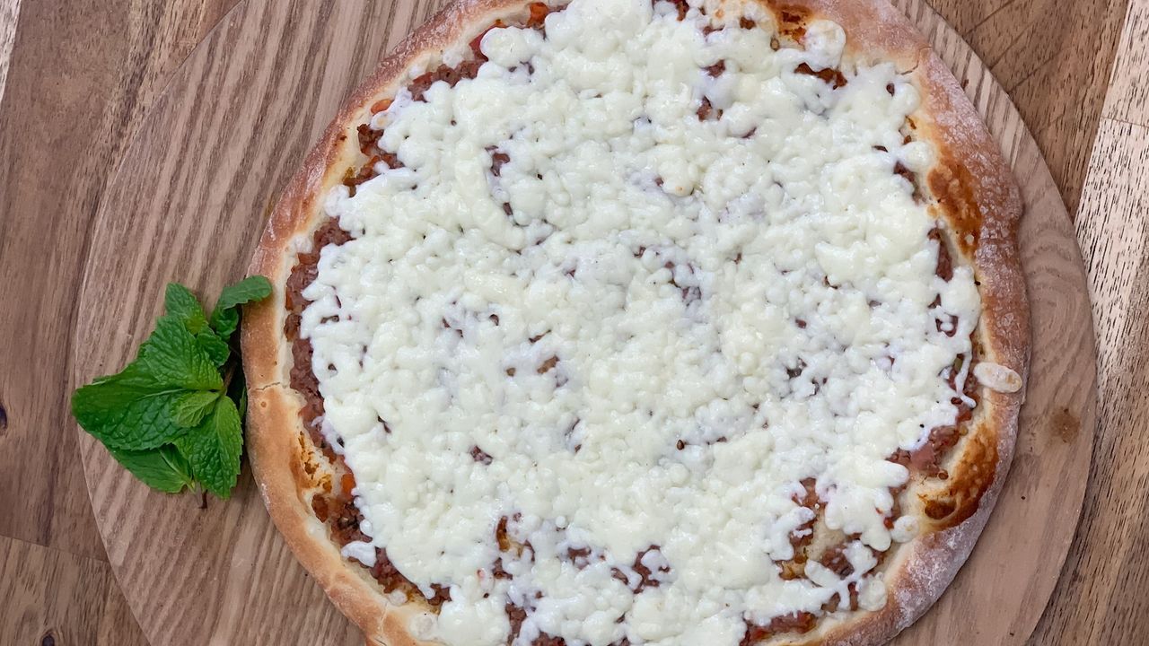 Meat top Cheese Pizza