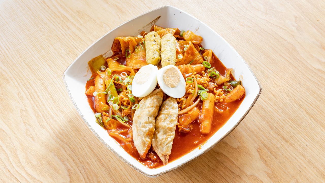 Korean Spicy Rice Cake
