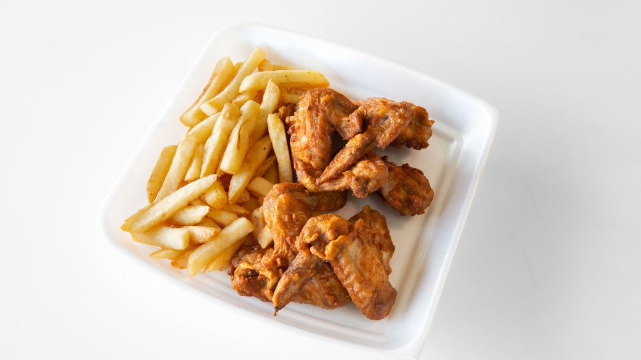 Whole Wings 5 Pieces with Side