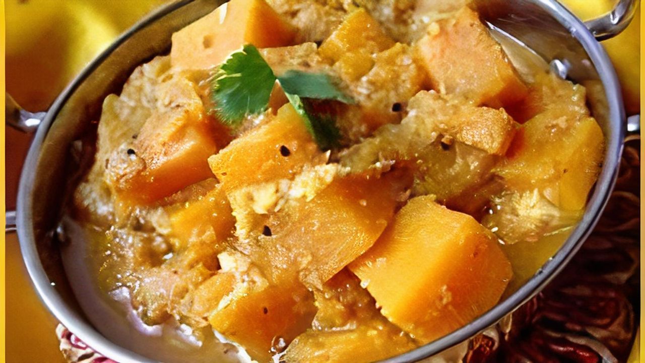 8. Pumpkin Bhaji Masala