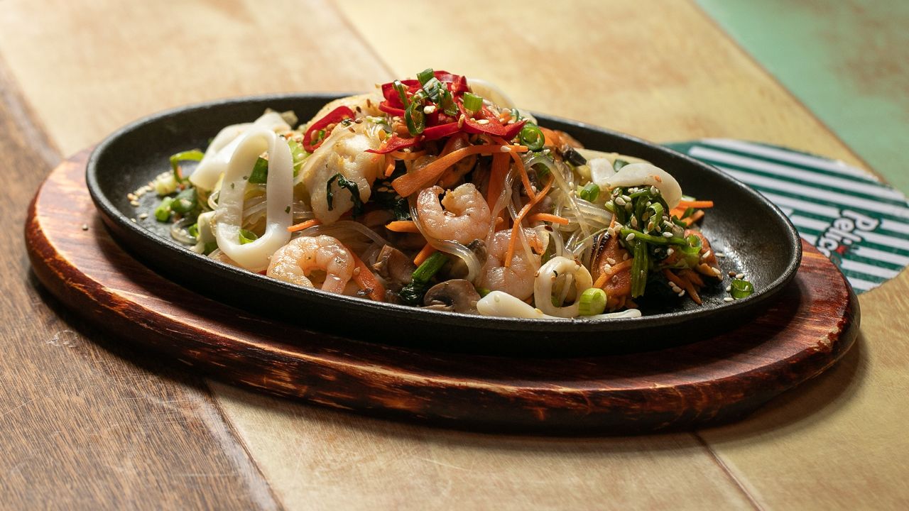 Seafood Japchae