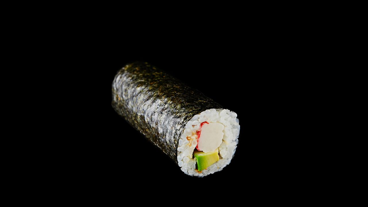 California White Rice Handroll