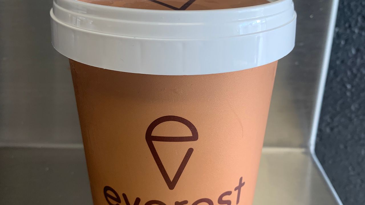RockStar Rock Salt Caramel Ice cream