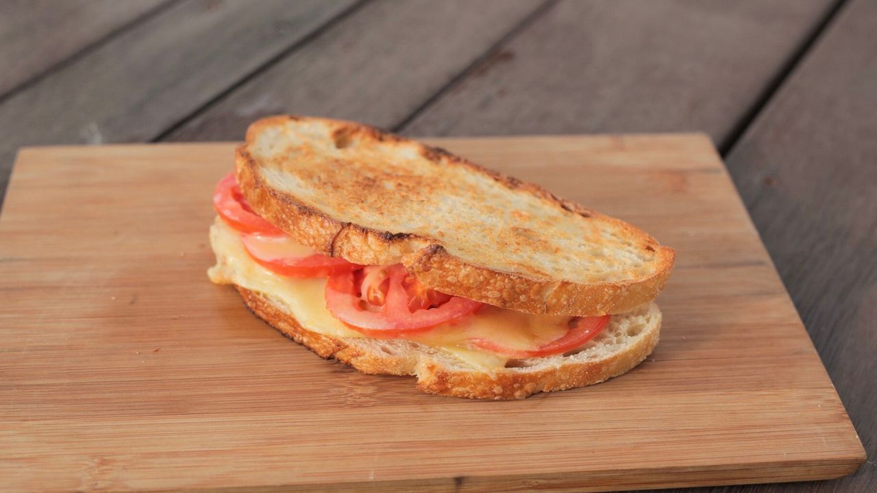 Ham, Cheese and Tomato Tostie