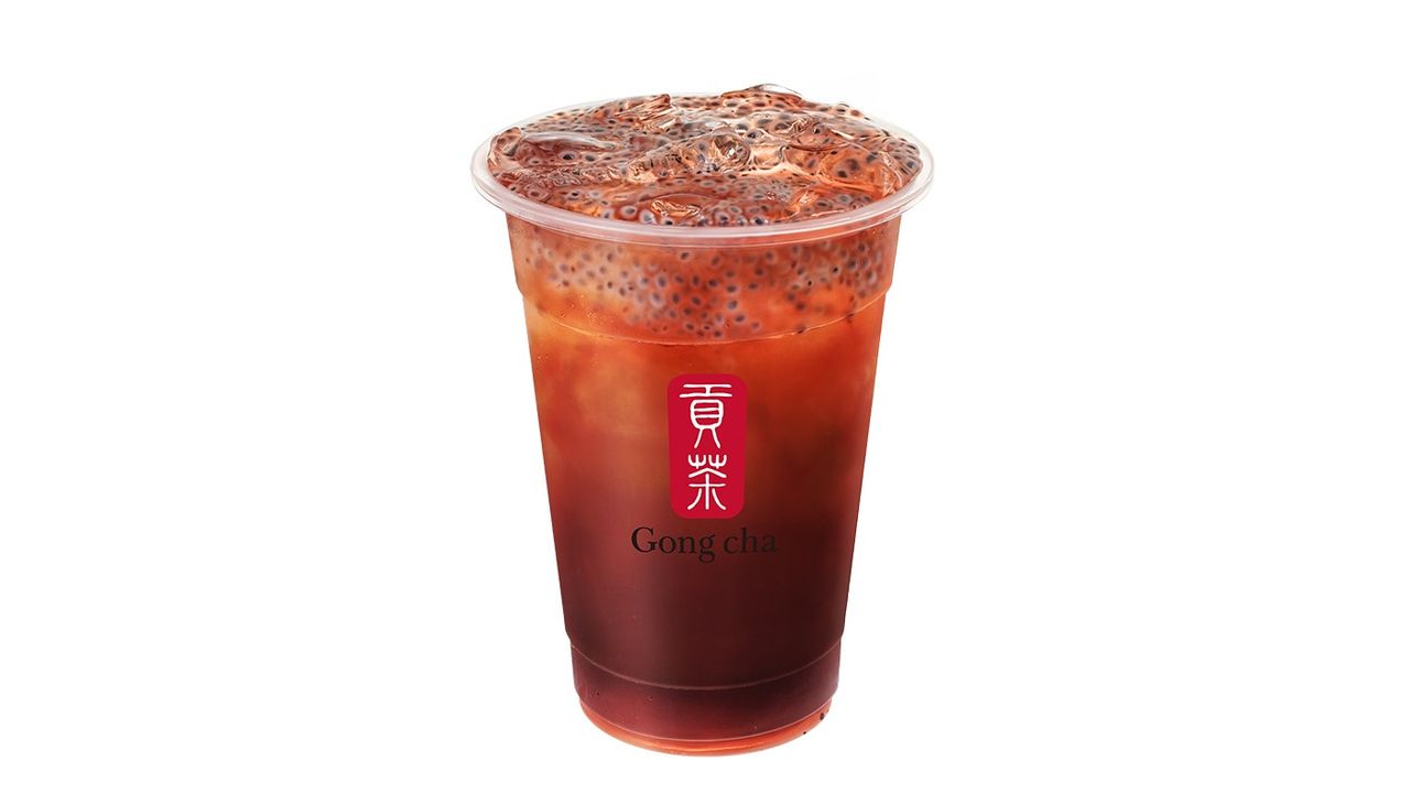 Grape Green Tea with Basil