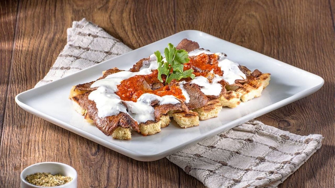 Iskender and Coke