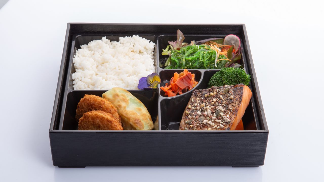 MISO SALMON BENTO