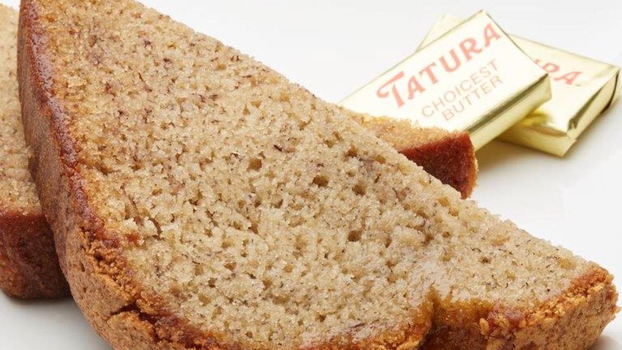 Banana Bread with Butter