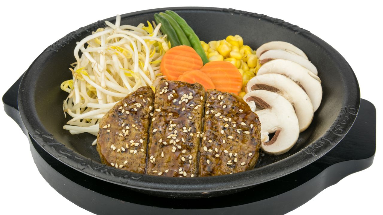 Hamburg Teriyaki with Rice