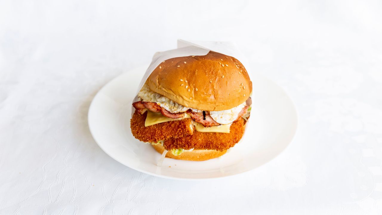 Chicken Schnitzel Burger