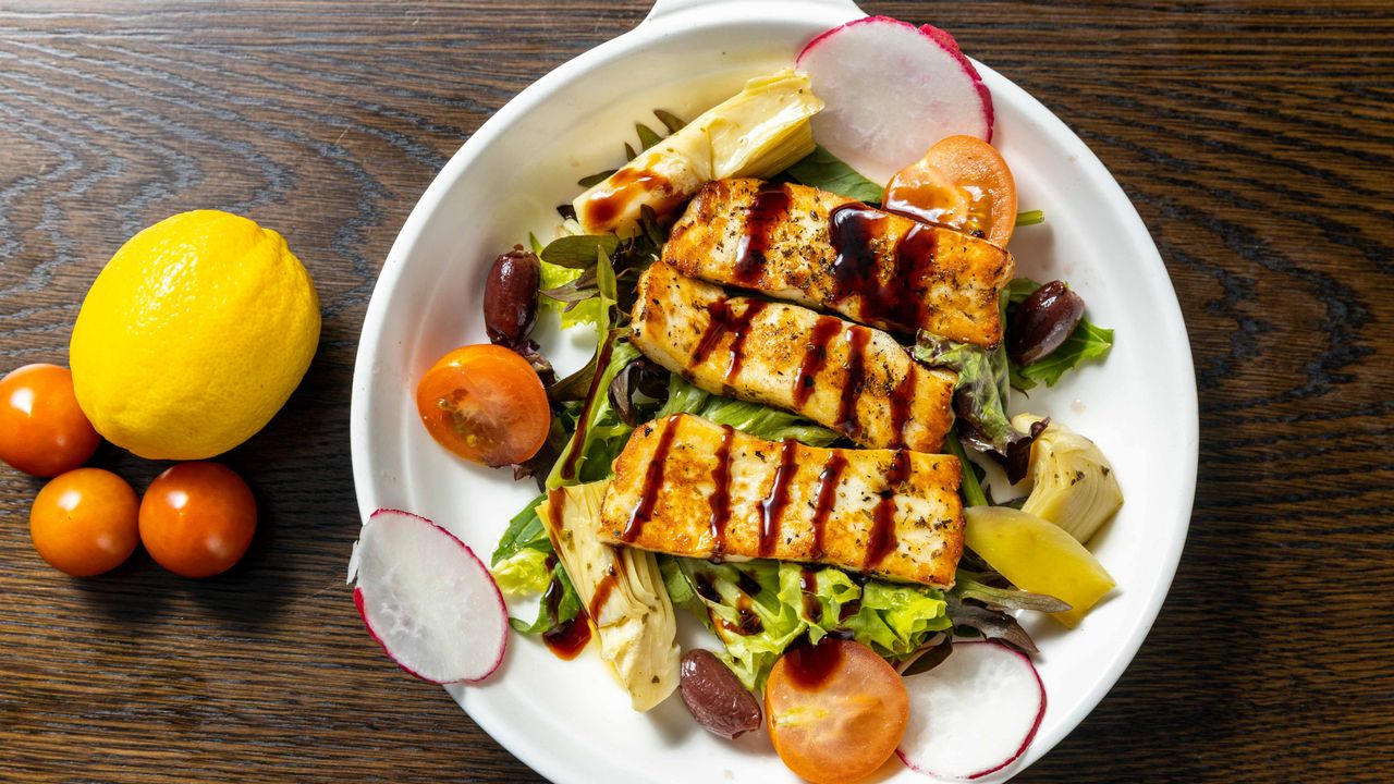 Grilled Cypriot Halloumi