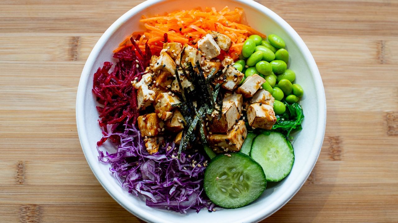 Marinated Tofu Bowl