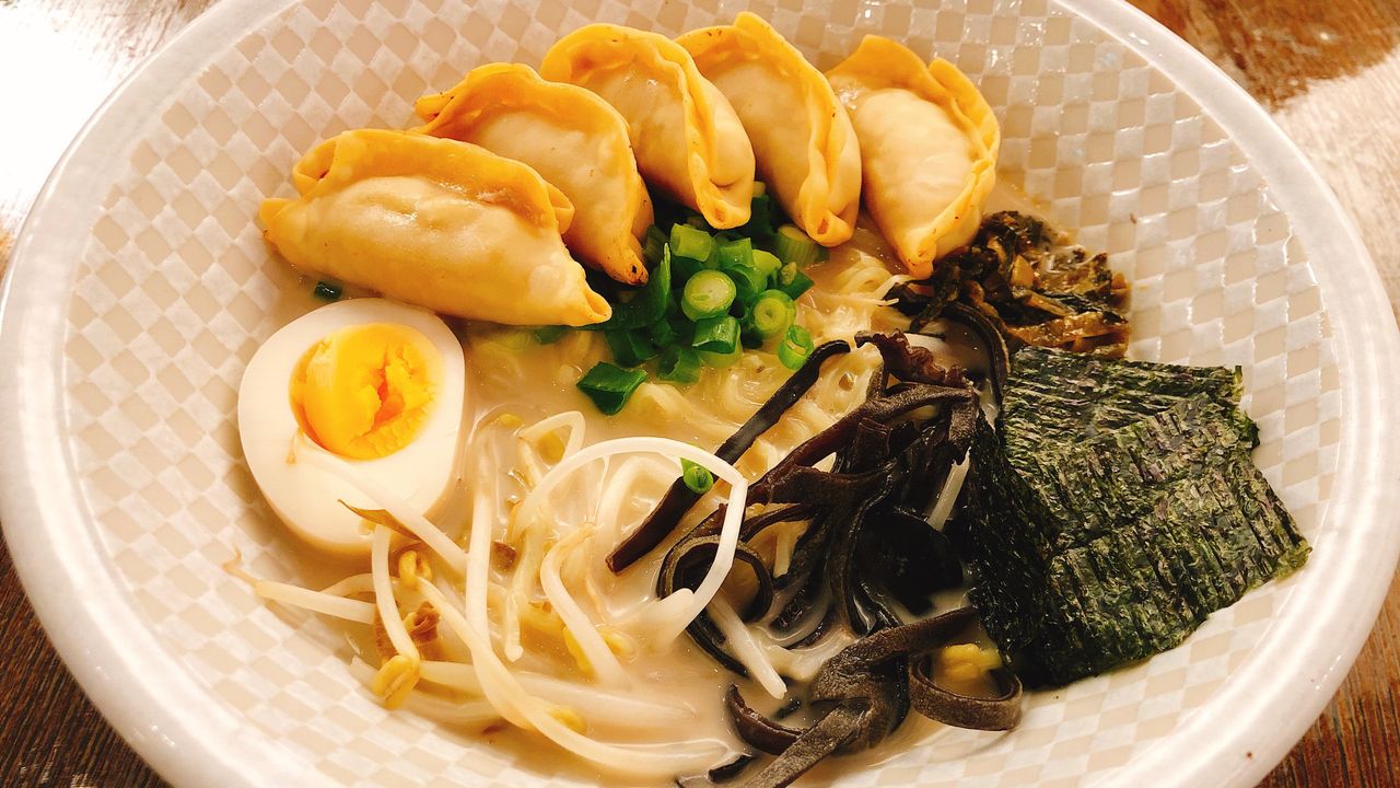 Fry Gyoza Ramen