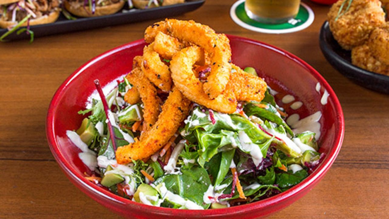 Calamari VS Avocado Salad